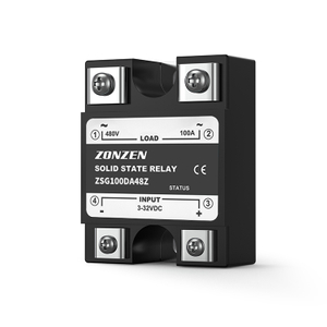 ZSG Series DC to AC and AC to AC Single Phase Solid State Relay 10Amps ~ 120Amps