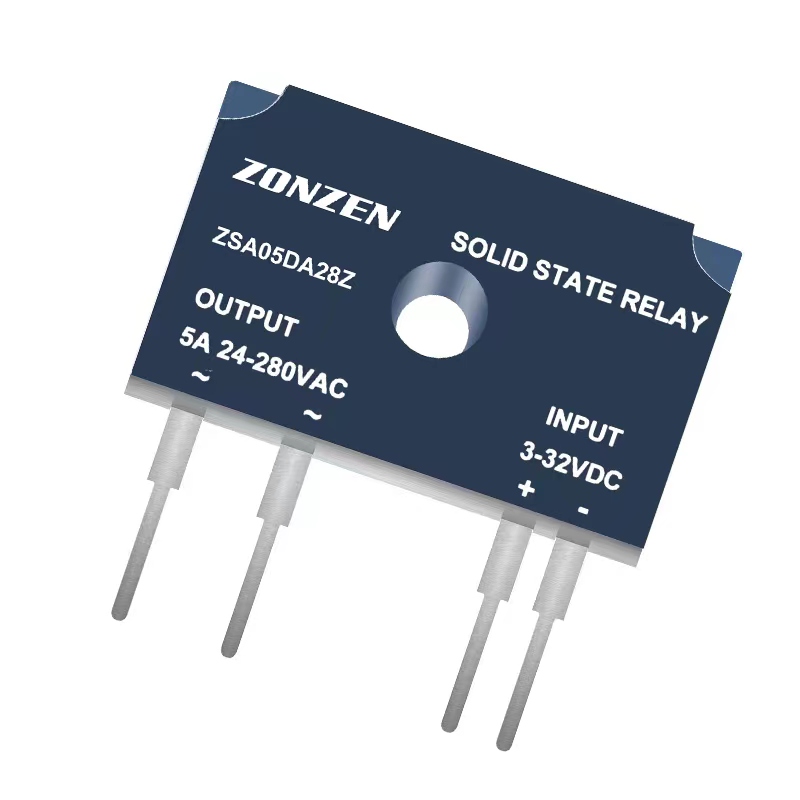 ZSA Series PCB Mount Single Phase Solid State Relay DC to AC 5A