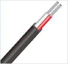 PFA insulated thermocouple extension wire