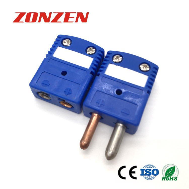 Most Pupular Standard Size Round Pin 2 Pole Thermocouple TC Connector