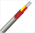 FEP insulated thermocouple wire with stainless steel overbraid