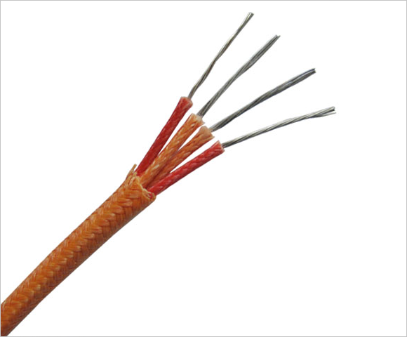 Fiberglass-insulated-multipair-thermocouple-extension-wire---Duplex-pairs