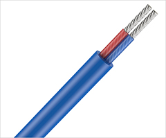 PVC insulated parallel construction thermocouple wire and thermocouple extension wire