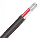pvc insulated thermocouple extension wire--round