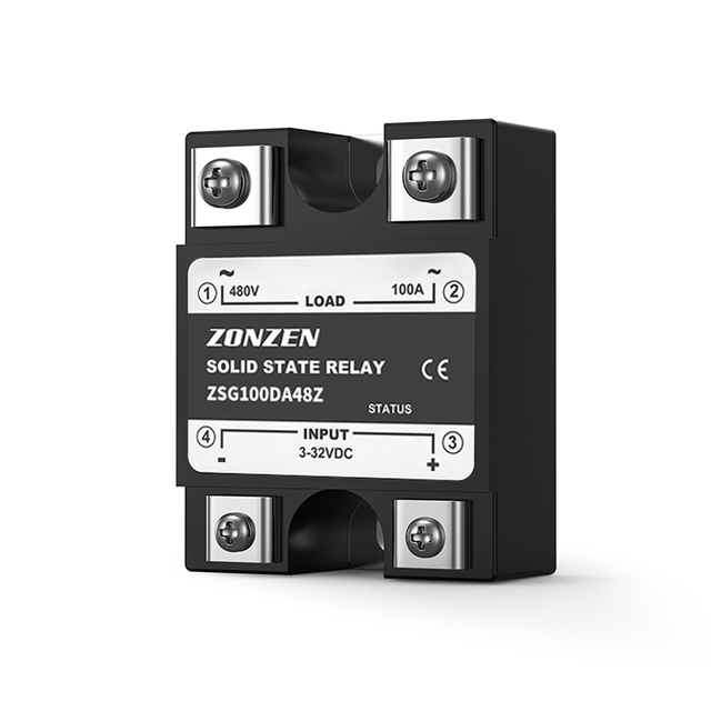ZSG Series DC to AC and AC to AC Single Phase Solid State Relay 10Amps ~ 120Amps