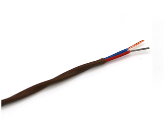PFA insulated twisted thermocouple wire--Single pair