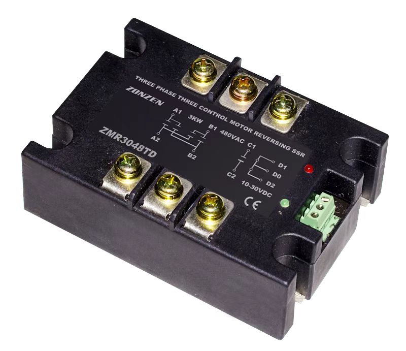 ZMR series three phase motor reversing solid state relay SSR 