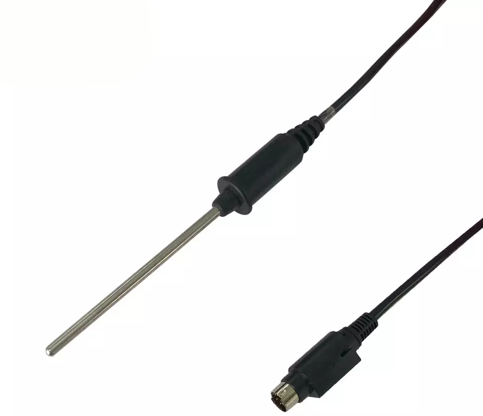 Temperature probe for BBQ food probe, barbecue and food