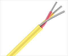 PVC insulated twisted pair with screen thermocouple wire and thermocouple extension wire
