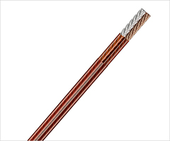 Kapton insulated thermocouple wire and thermocouple extension wire