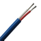 PVC insulated parallel construction thermocouple wire and thermocouple extension wire--Single pair, round